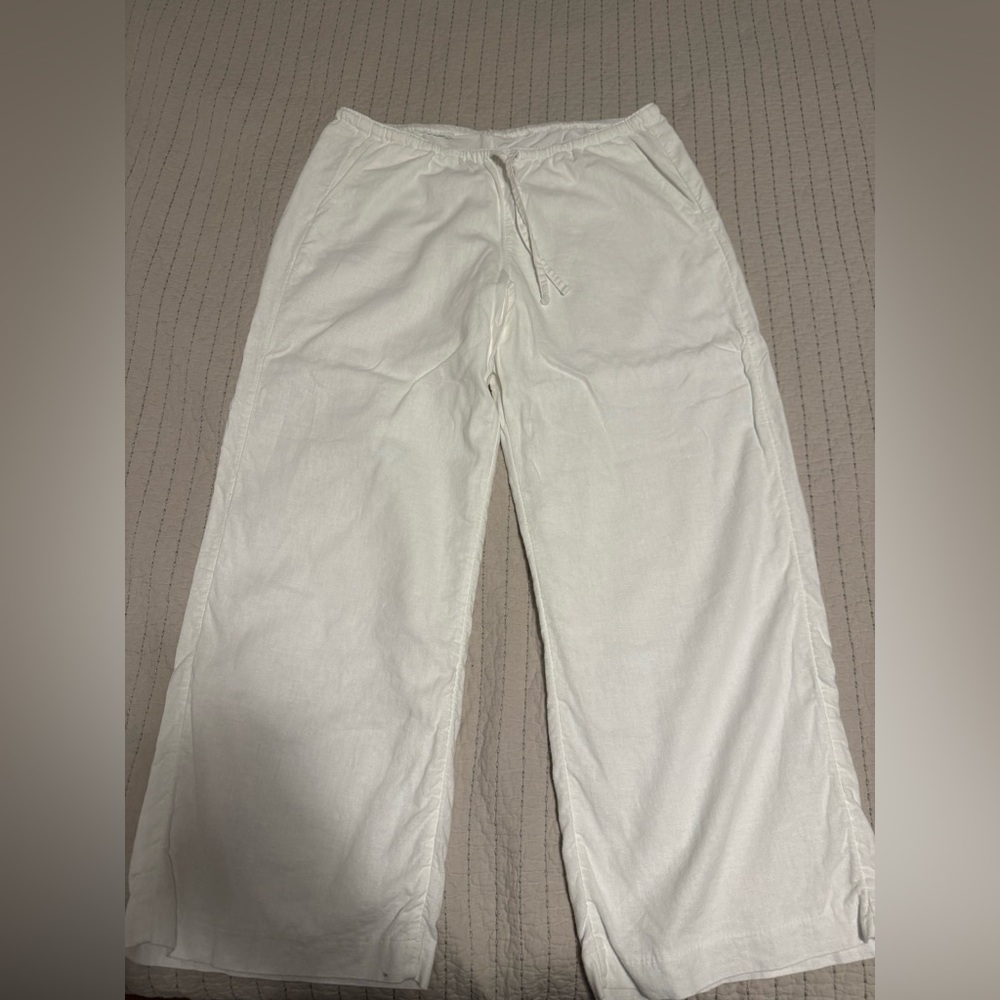 Hollister White Women's Pants